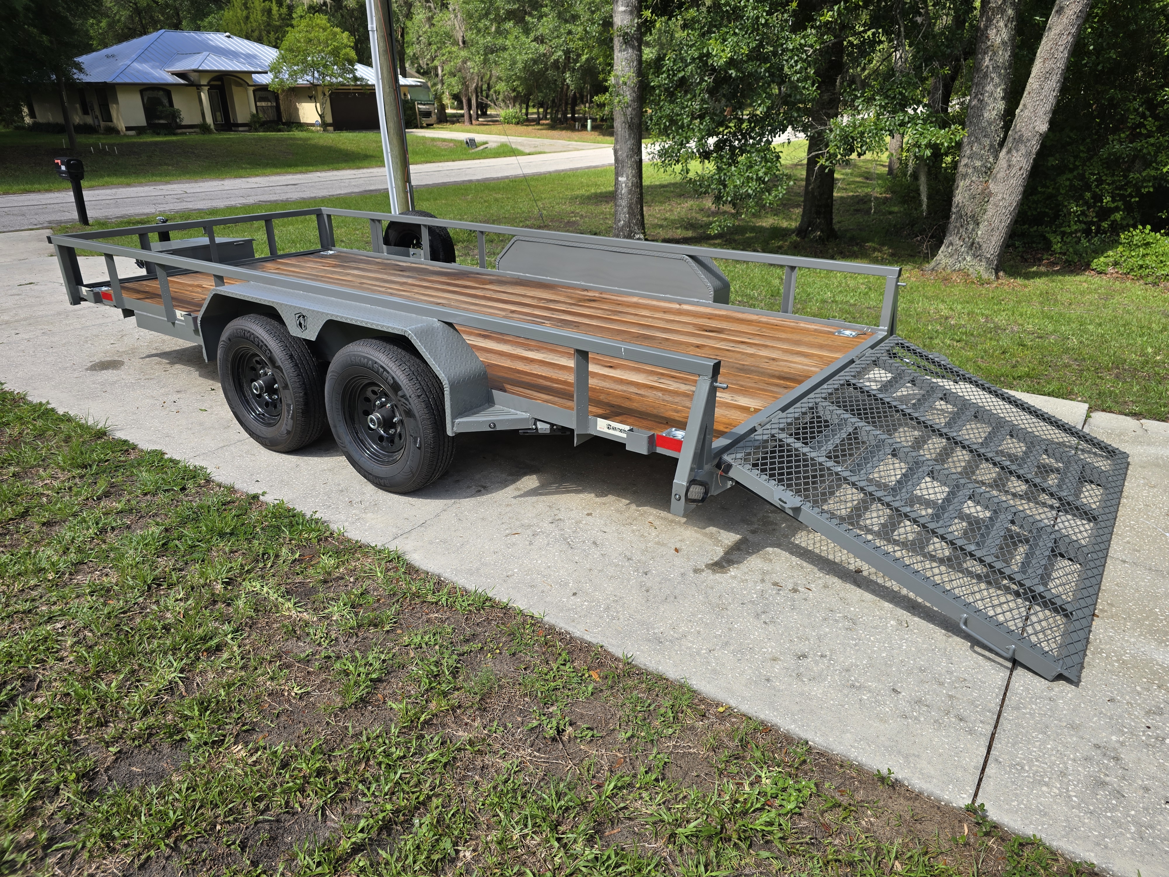 7x16 Tandem Utility Trailer - photo 4 of 7