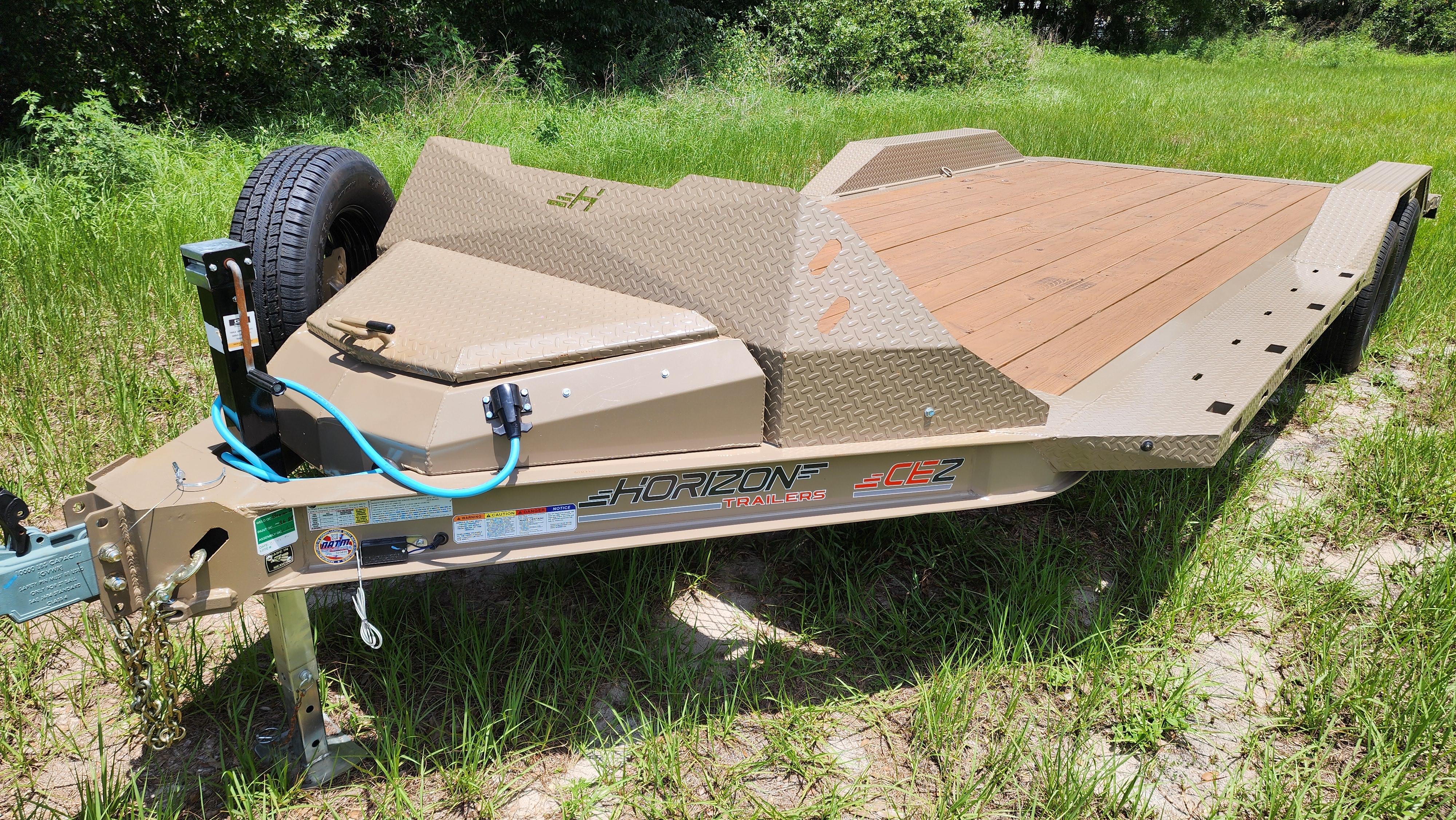 Car hauler trailer available for rent