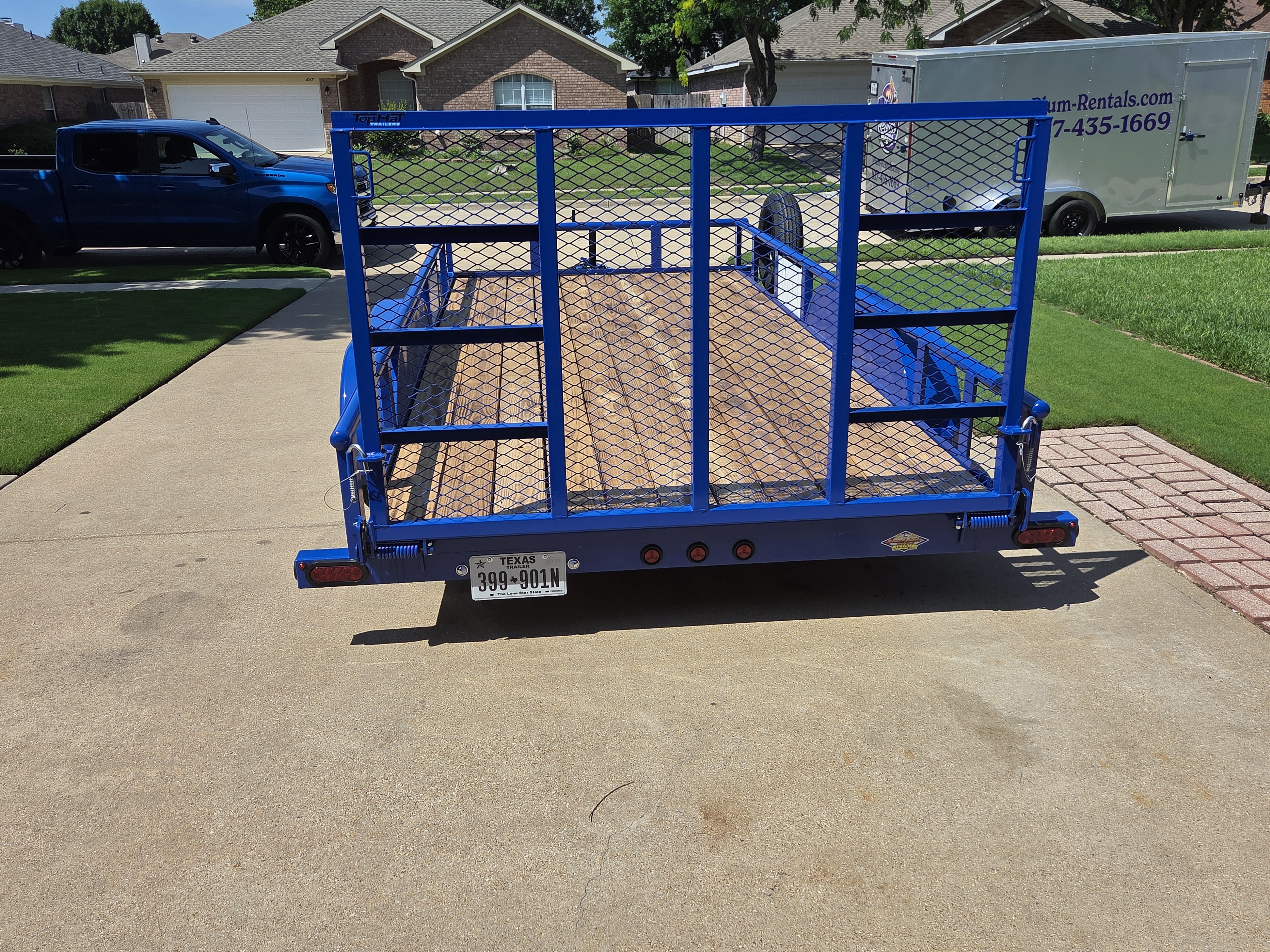 83" x 16' Utility Trailer — photo 3