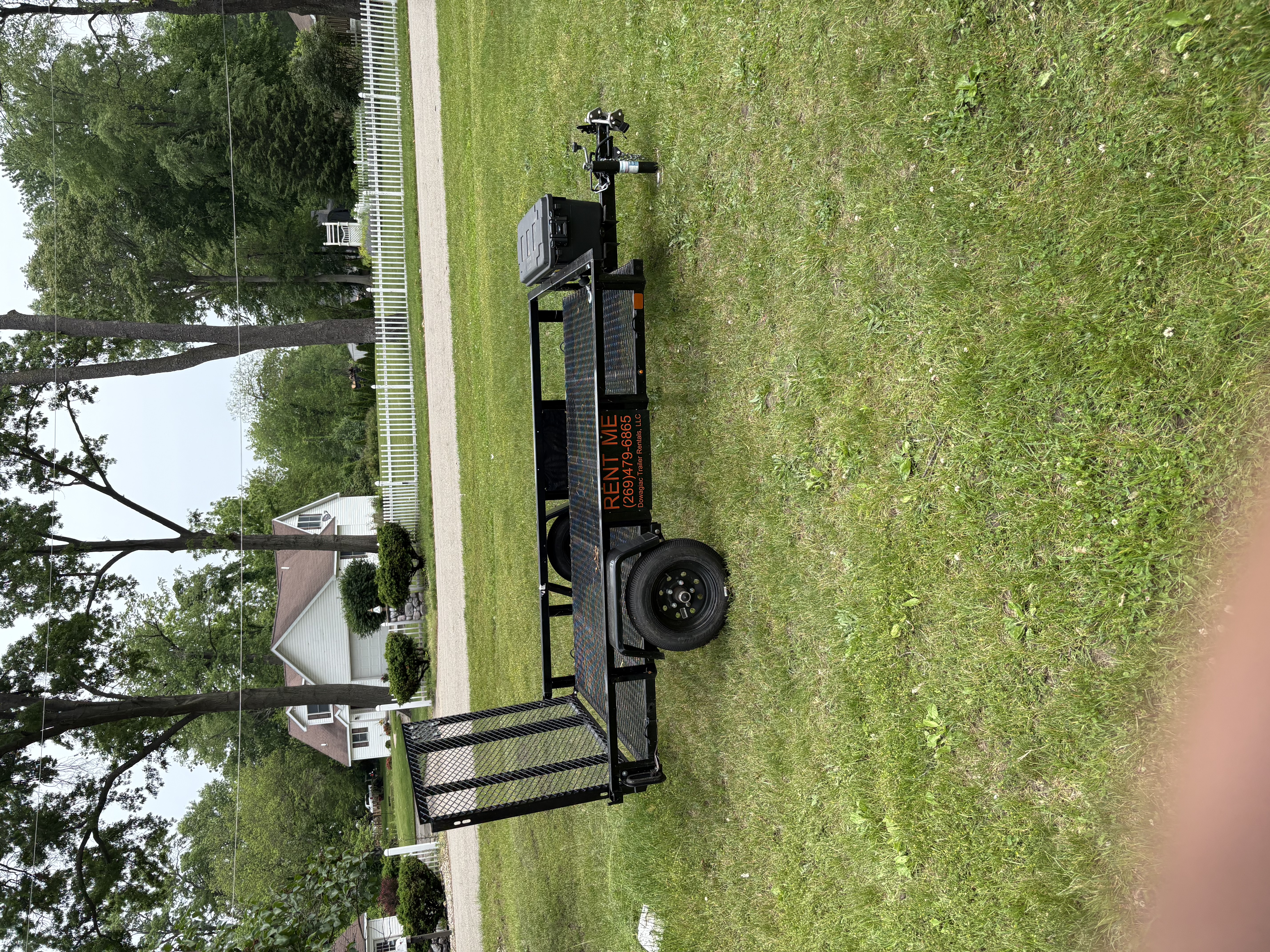 Utility Trailers available for rent