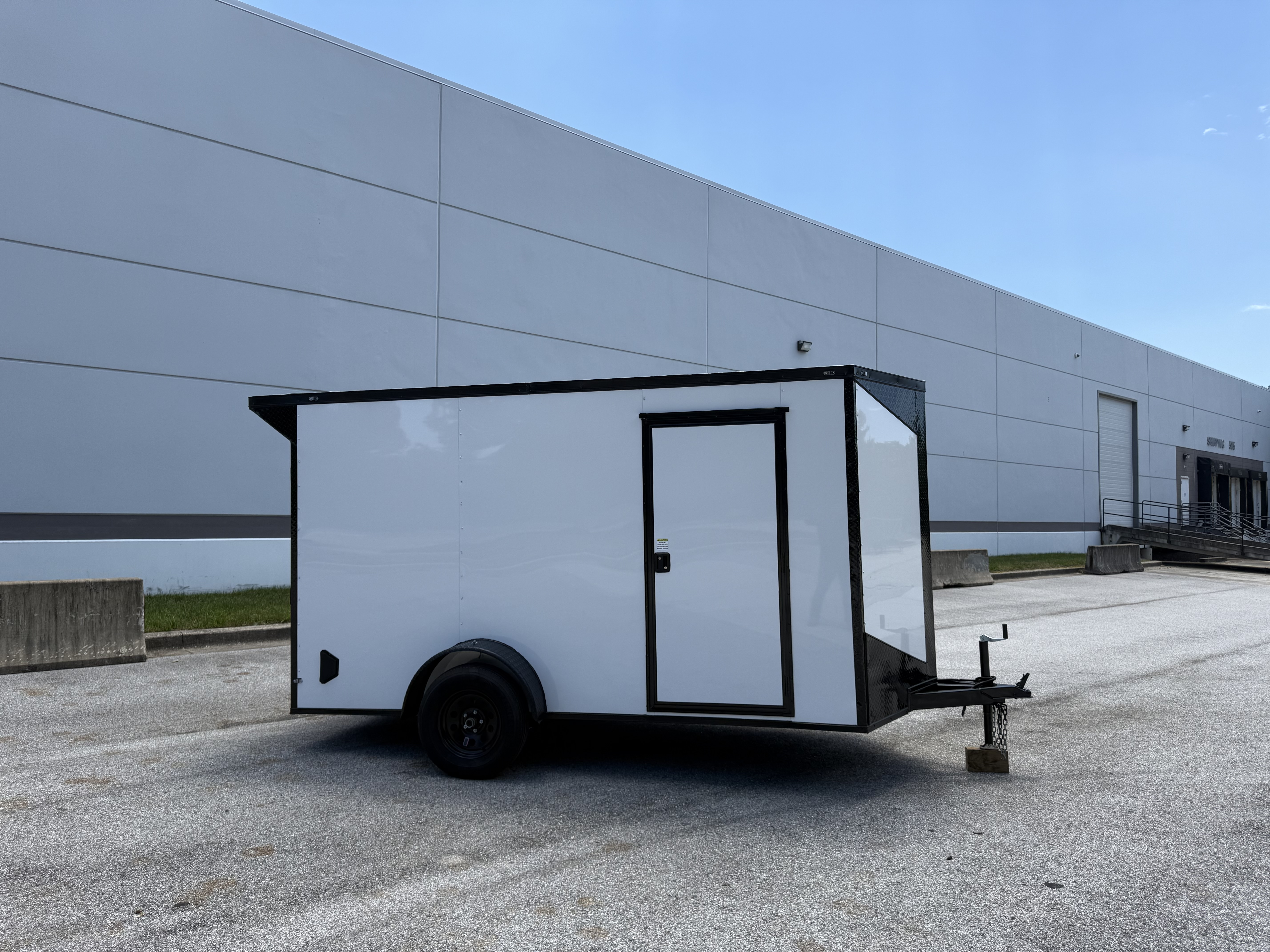 12ft Enclosed Trailer (6' Wide) - photo 1 of 9