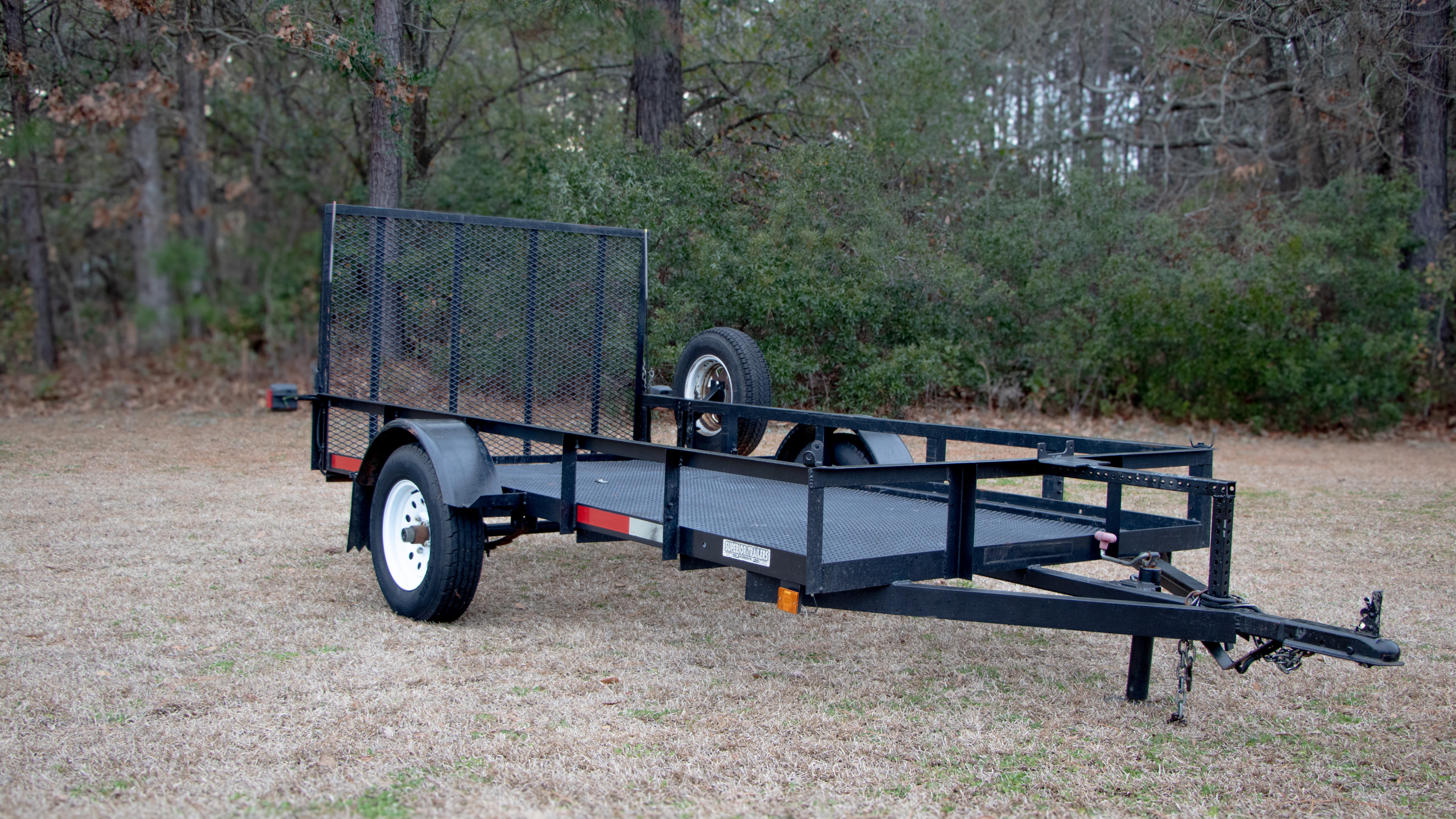 Utility trailer towing