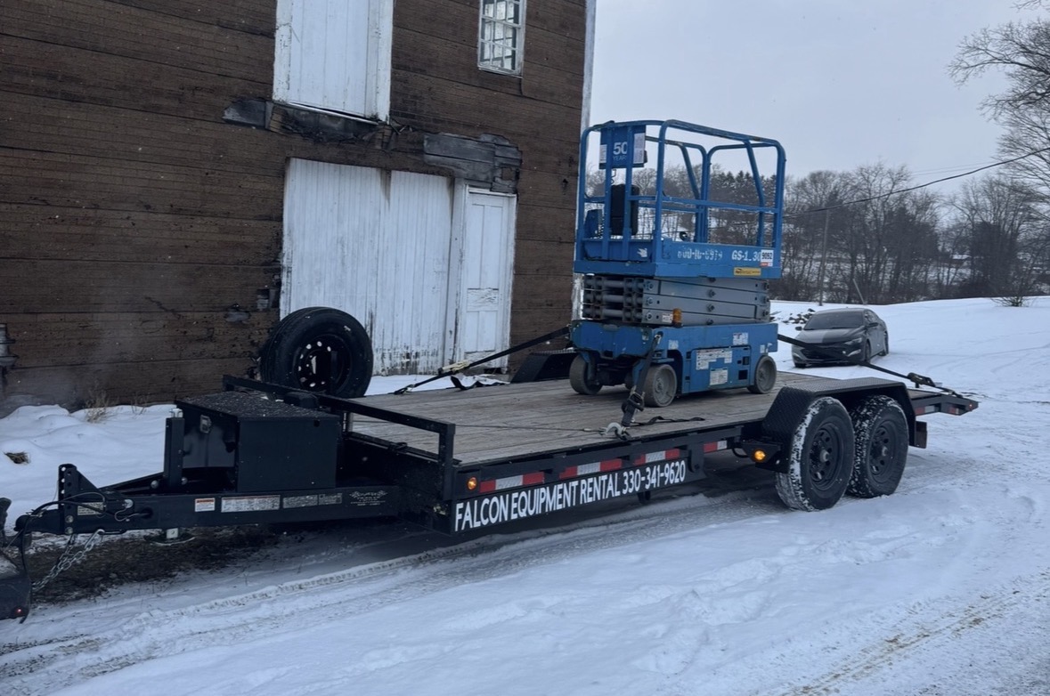 Equipment Trailers available for rent