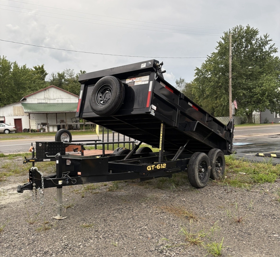 Dump Trailers available for rent