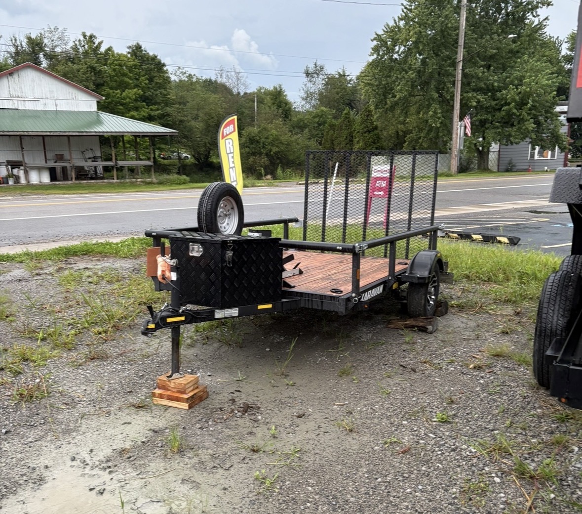 Utility Trailers available for rent