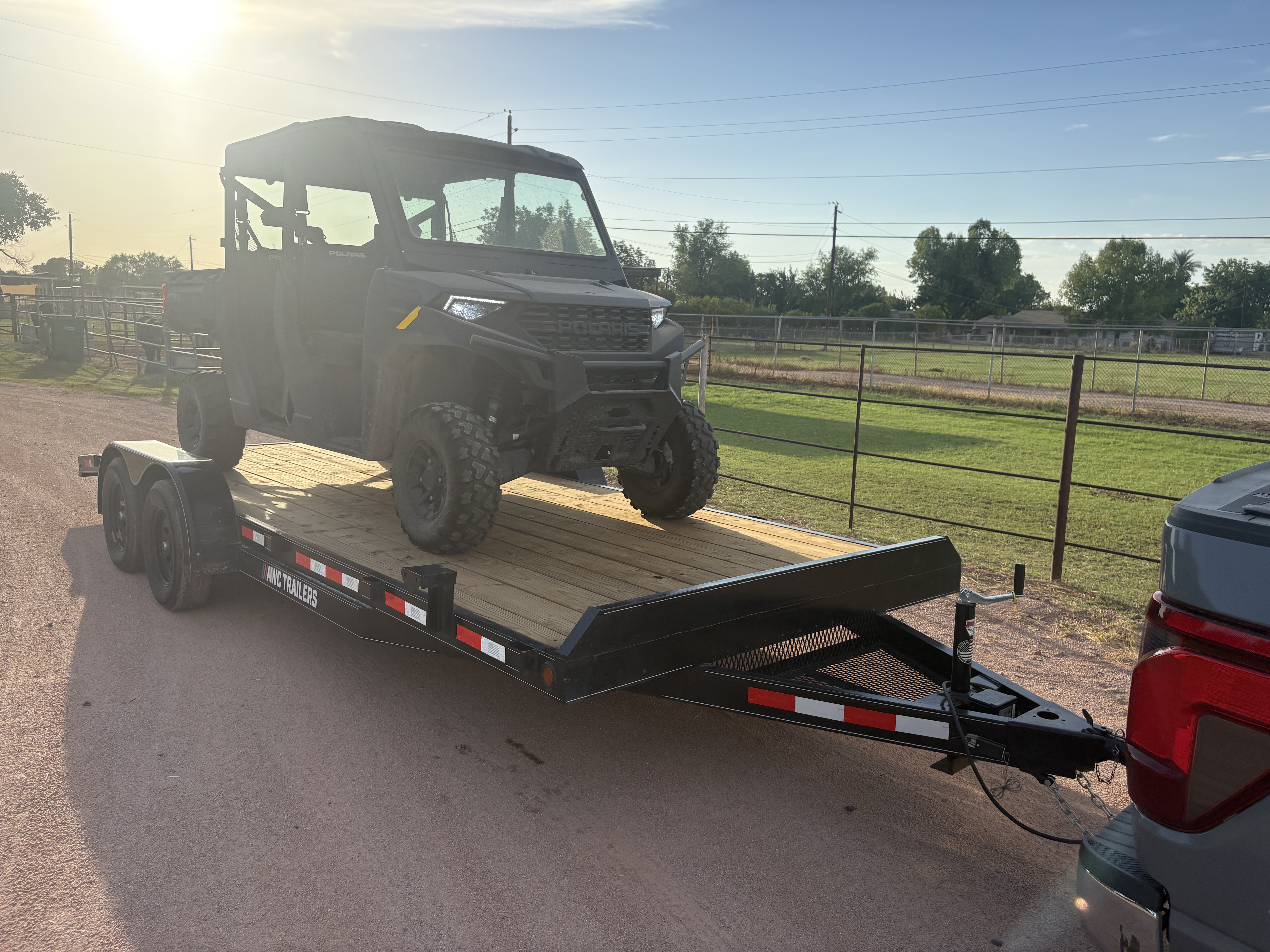 83-inch by 20ft car hauler trailer for rent in Mesa, AZ — Ass Kicking Rentals LLC