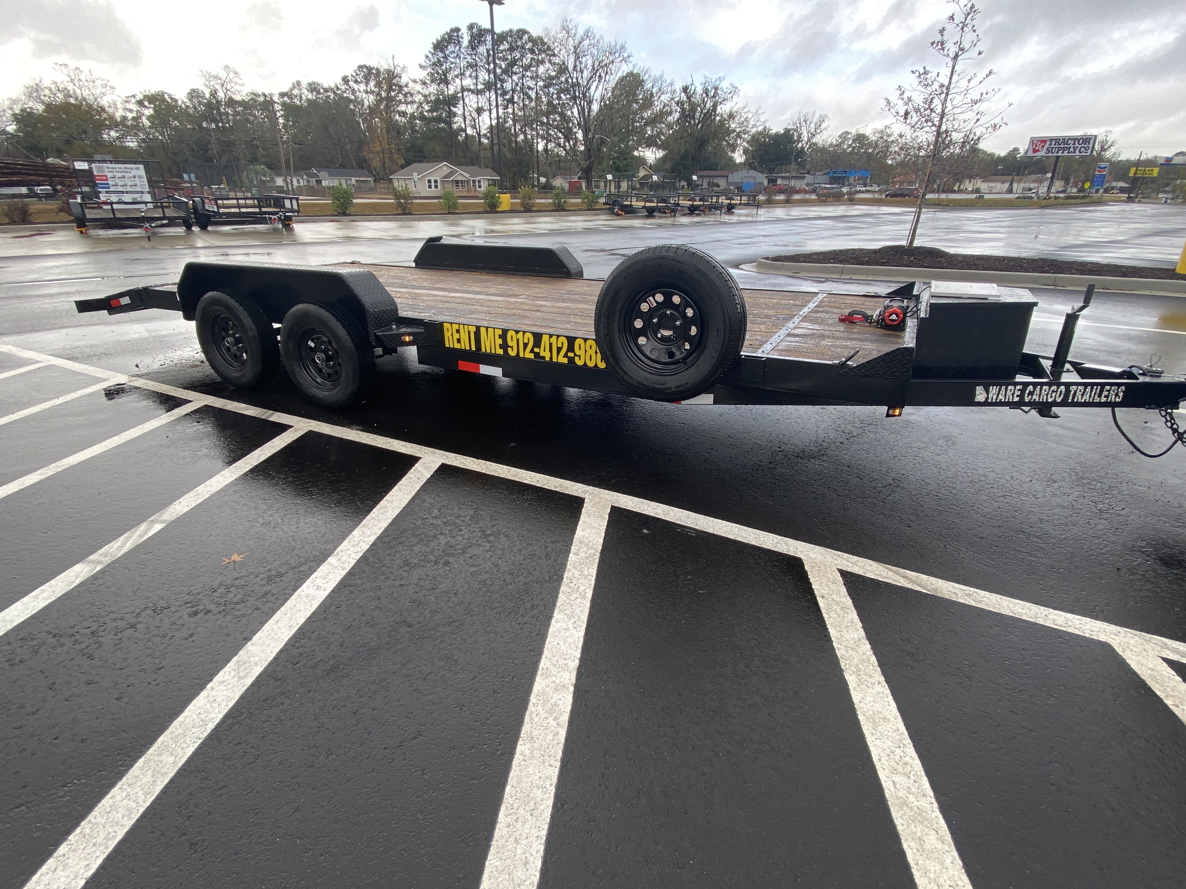7' x 20' Car Hauler Trailer for rent in Ellabell, GA — photo 1 of 3
