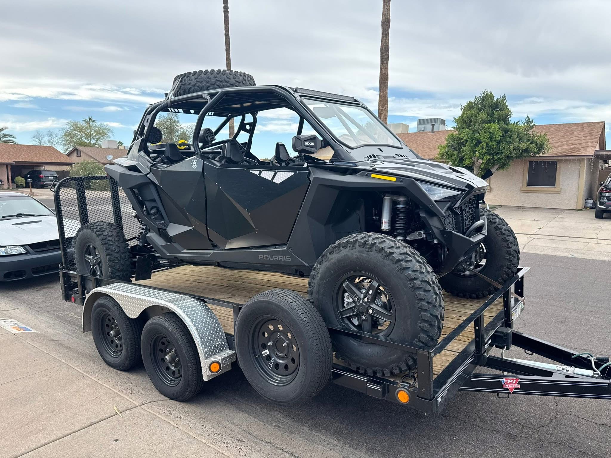 77" x 14' Utility Trailer – photo 1 of 10