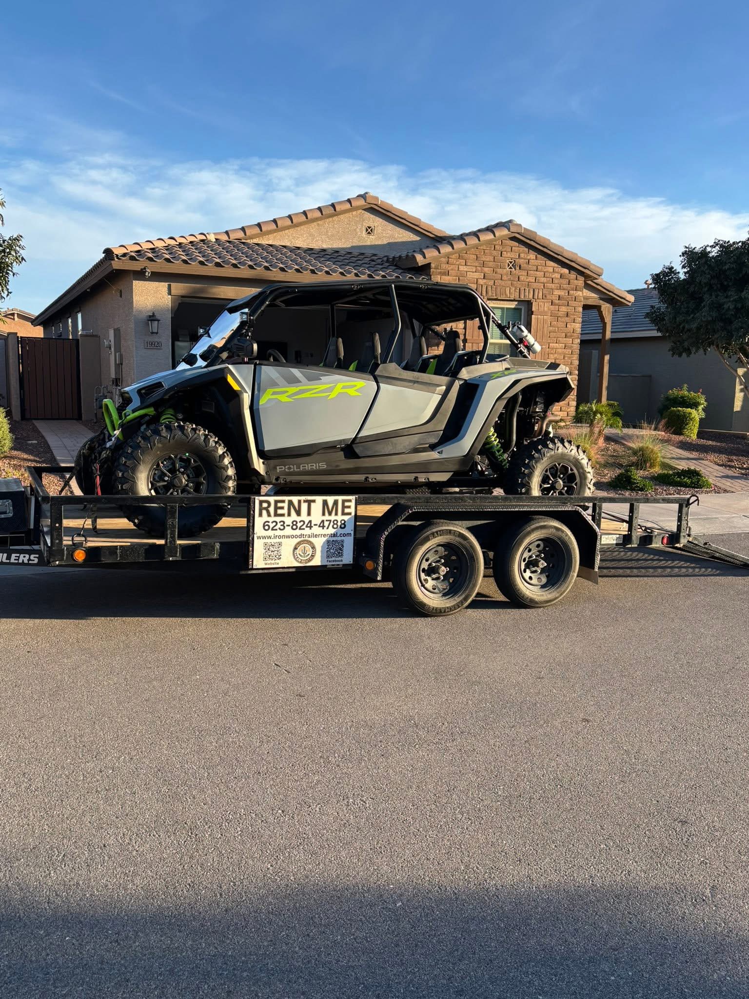 Utility Trailers available for rent in Goodyear, AZ – Ironwood Trailer Rental