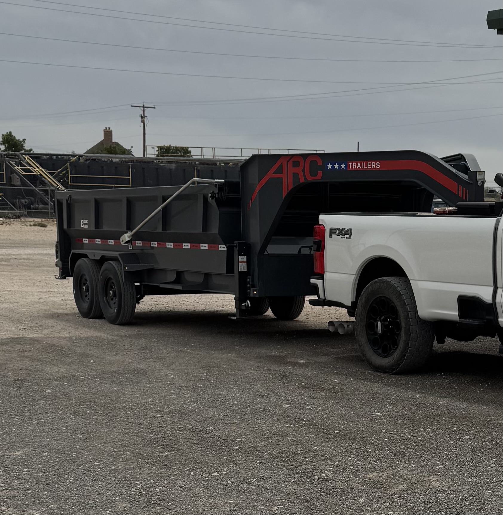 96x16 gooseneck dump trailer for rent in Whitewater, Colorado – Baker Enterprises LLC