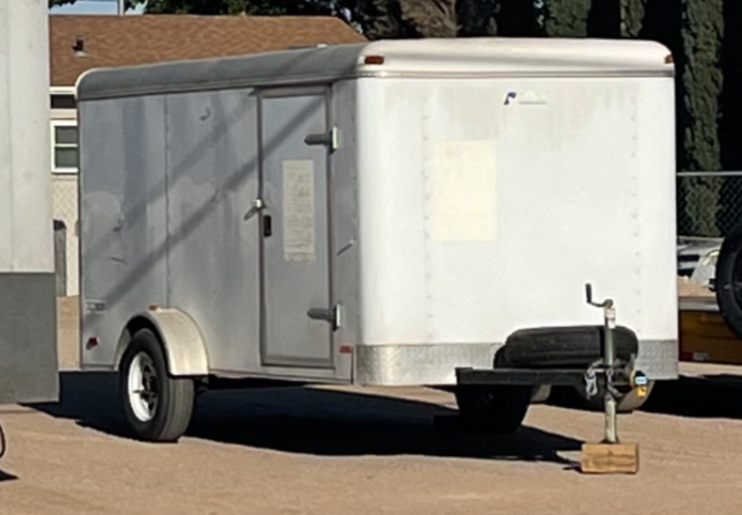 12ft Enclosed Trailer - photo 1 of 4