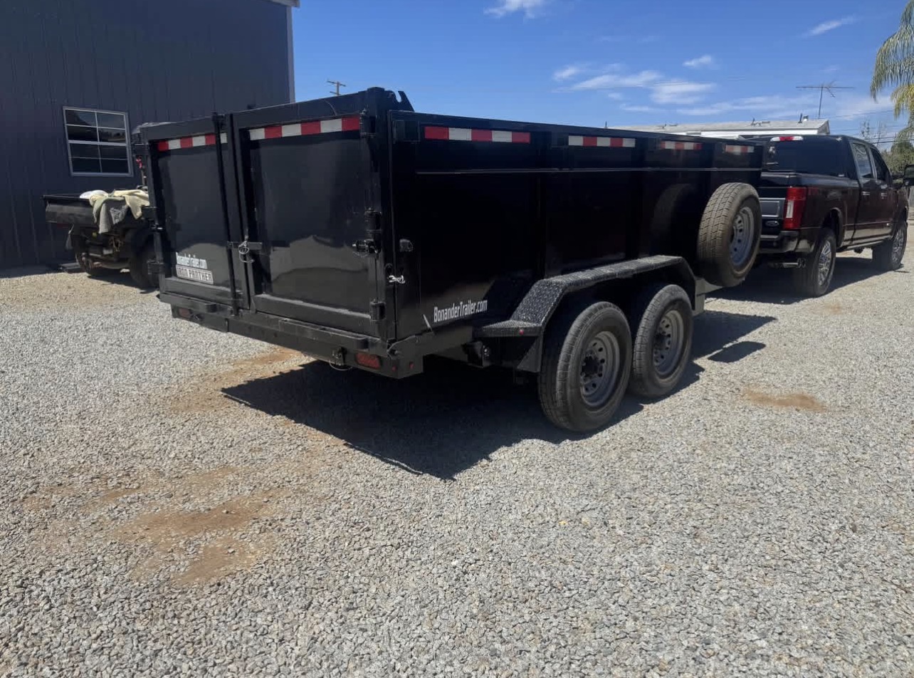 Dump Trailer PTR-01 front view