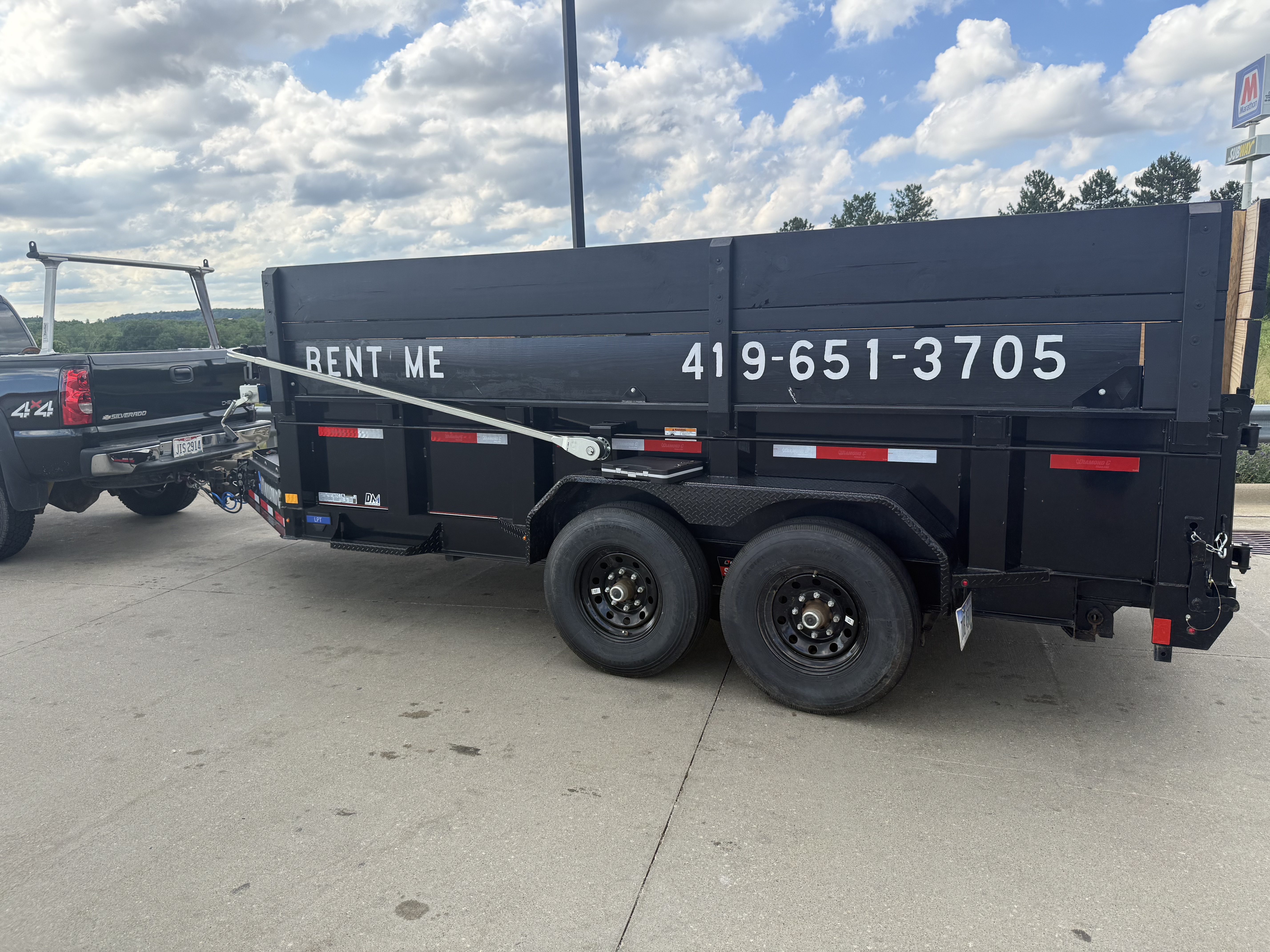 15 Cubic Yard Dumpster/Trailer — photo 1 of 4