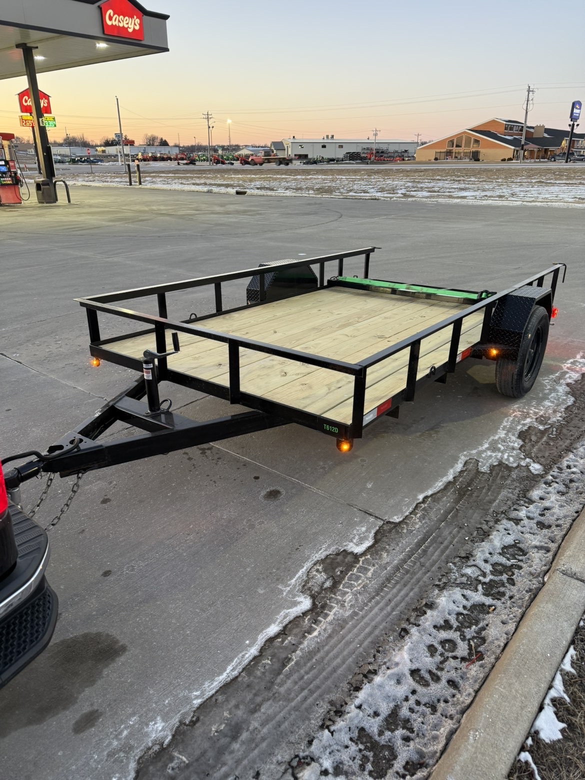 76 x 12 foot utility trailer for rent in Ames, Iowa – Jetline Rentals