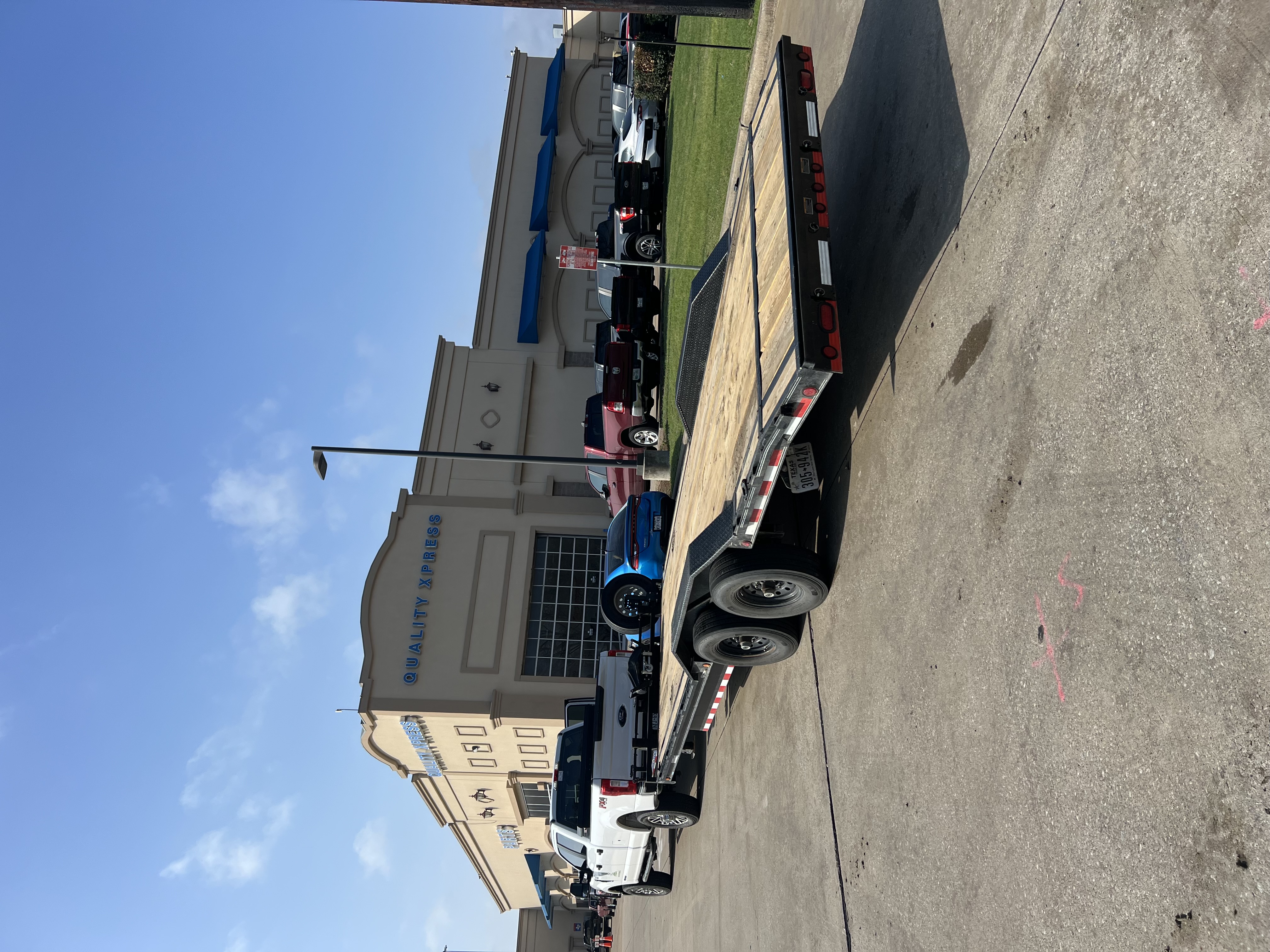 Car hauler trailer deck and ramps — Double K Trailer Rentals Burleson TX