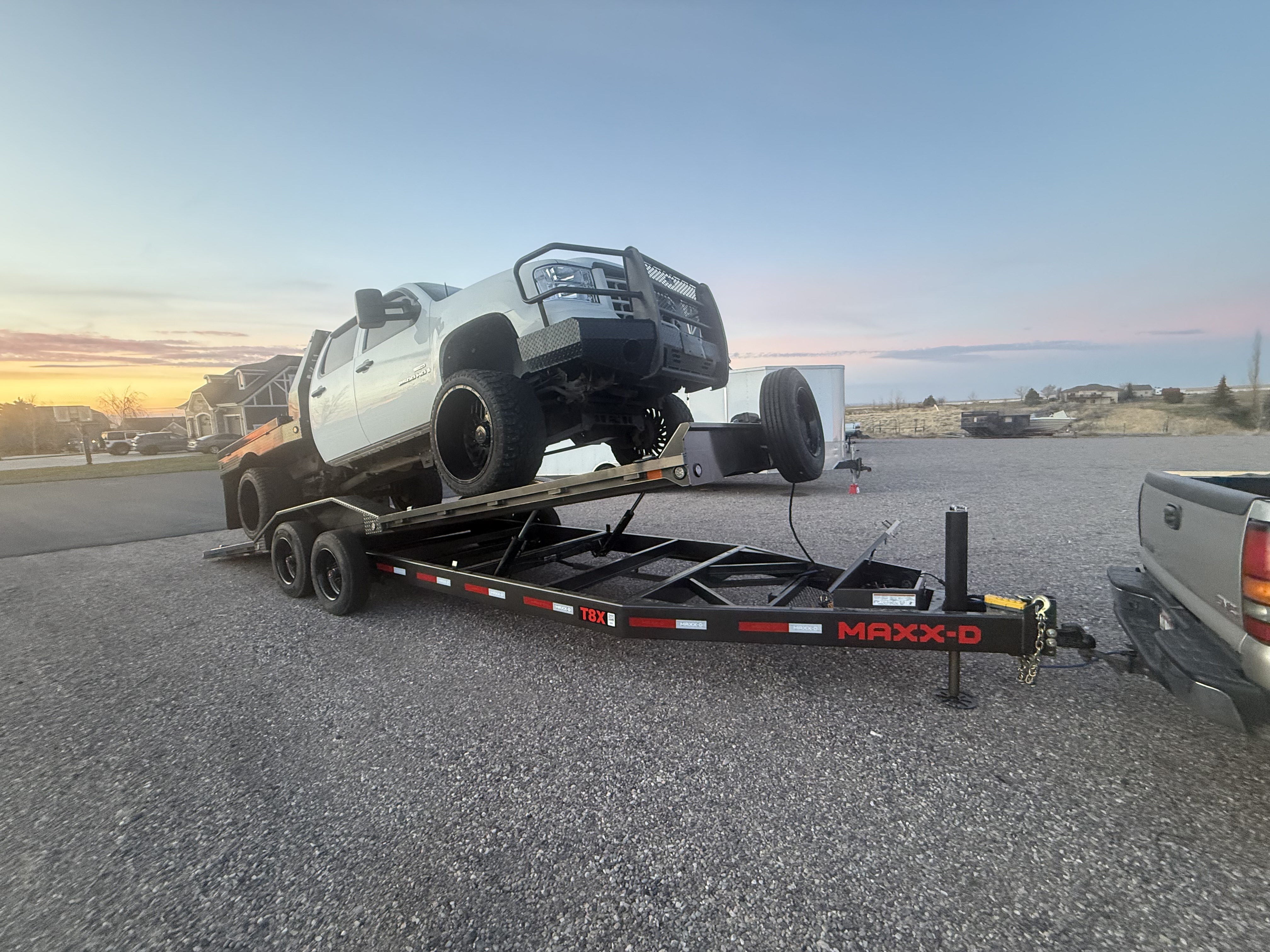 24ft equipment trailer available for rent in Pocatello, Idaho — Idahaul Trailer Rentals