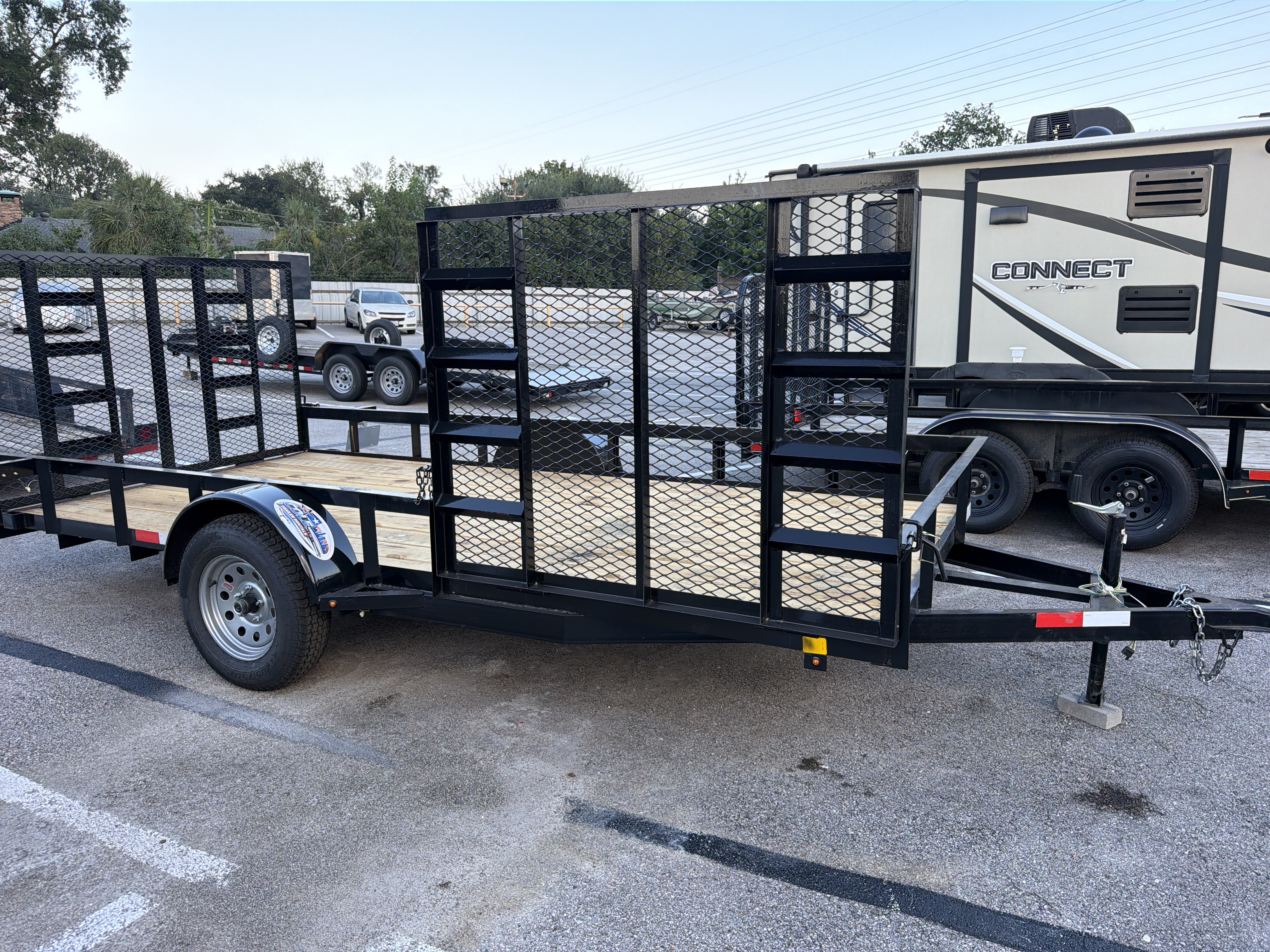 76" x 12' Utility Trailer for rent in Baytown, TX - photo 1 of 3