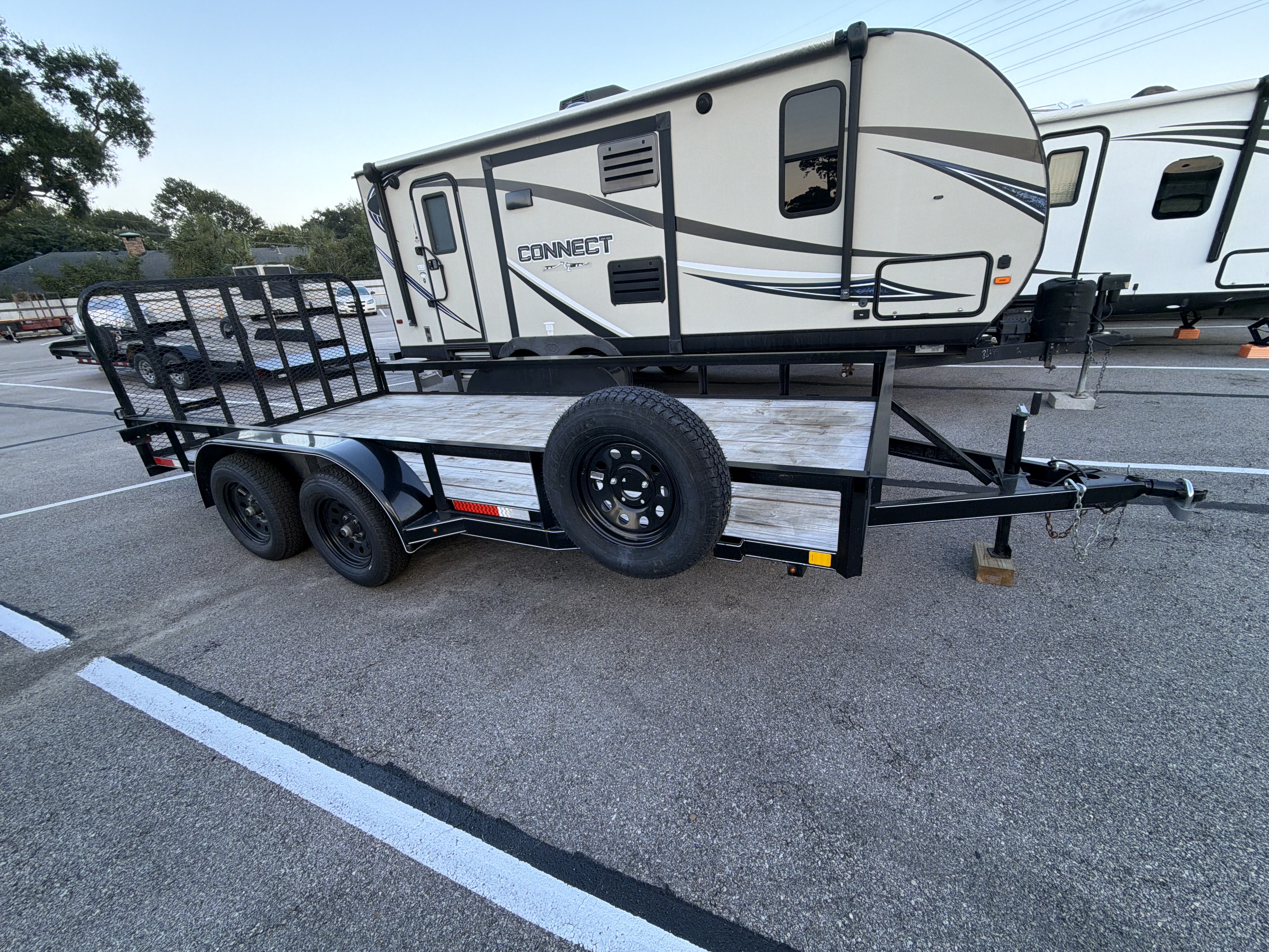 83" x 16' Utility Trailer for rent in Baytown, TX - photo 1 of 2