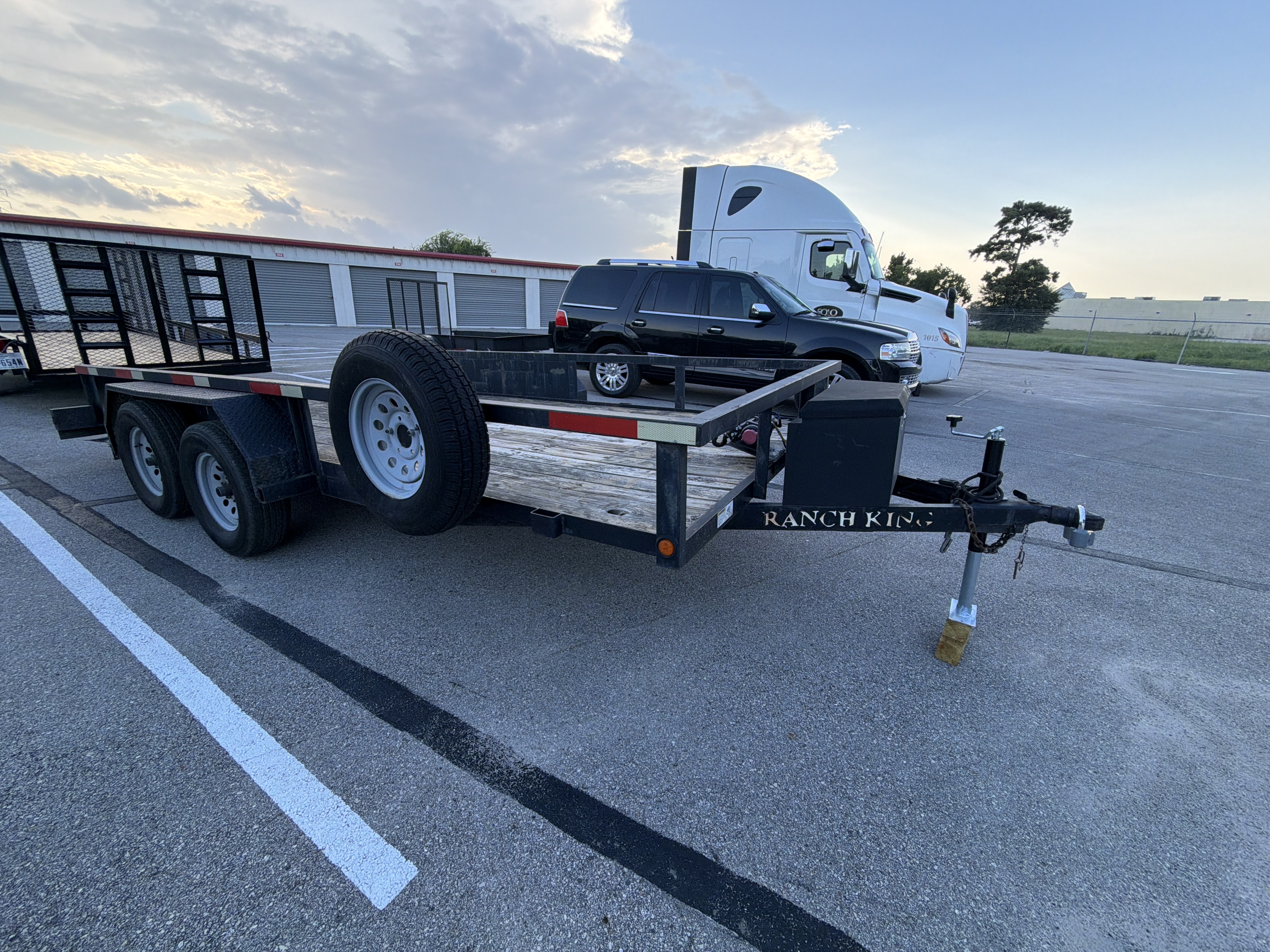 76" x 16' Utility Trailer for rent in Baytown, TX - photo 1 of 3