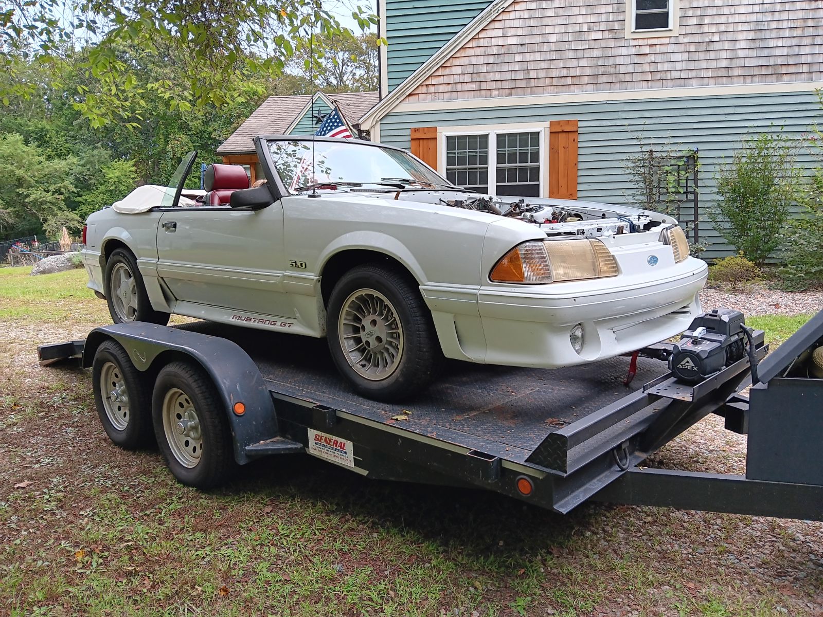103" x 20' Car Hauler Trailer - photo 1 of 10